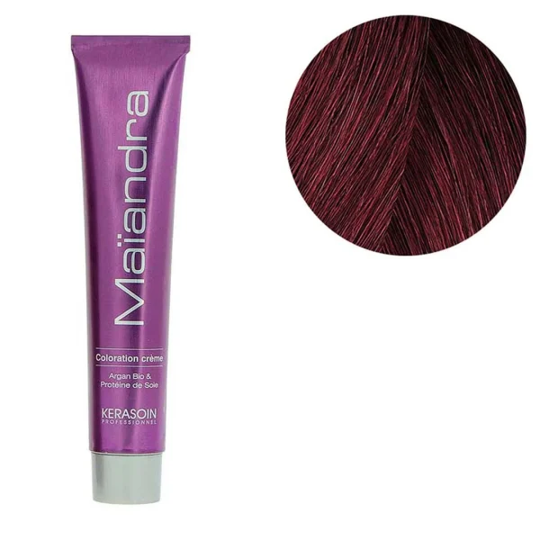 Coloration permanente Maïandra 6.62 blond foncé rouge irisé