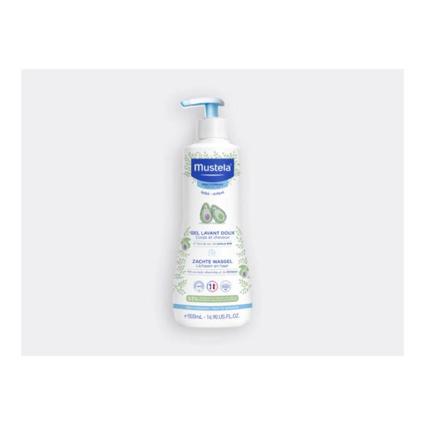 GEL LAVANT DOUX BEBE A L'AVOCAT BIO 500 ML