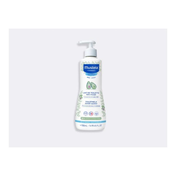 LAIT DE TOILETTE SANS RINCAGE A L'AVOCAT BIO 500 ML