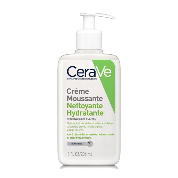 Crème Moussante Nettoyante Hydratante