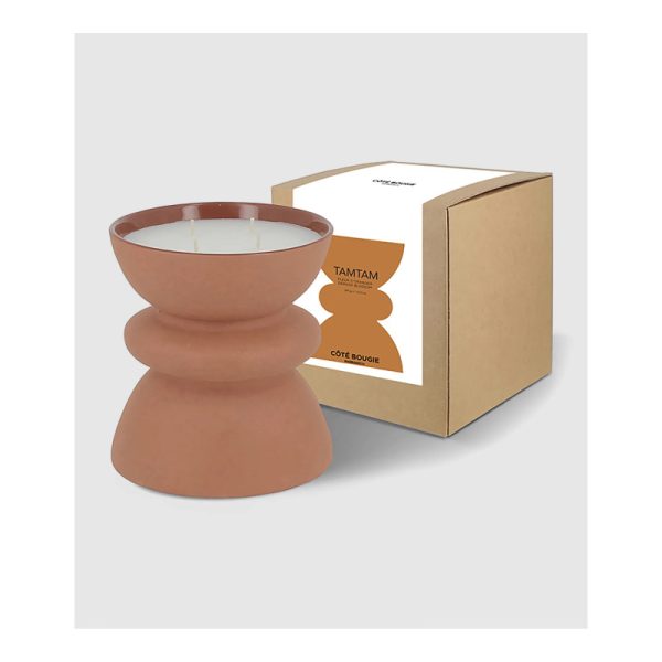Bougie Tam Tam Terracotta FLEUR ORANGER