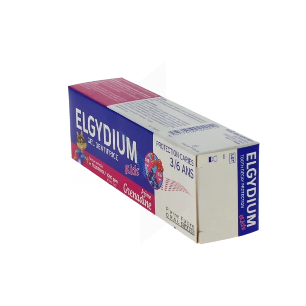 ELGYDIUM Kids Fraise givrée 3/6 ans - dentifrice enfant