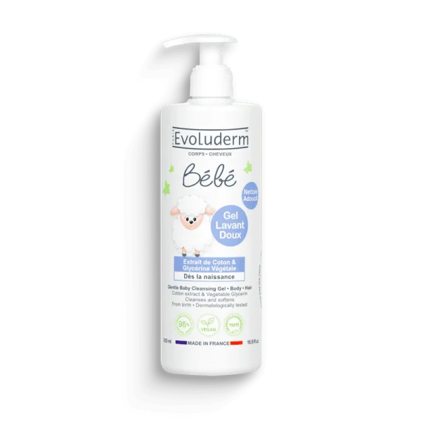 Gel Lavant Doux Corps & Cheveux Bébé
